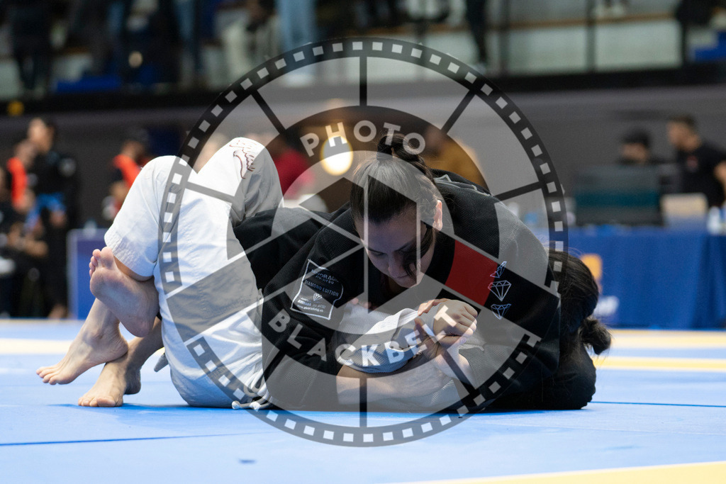 20240119PBB3771 | Fighters compete during the IBJJF European Championship in Paris, France, on January 19, 2024.