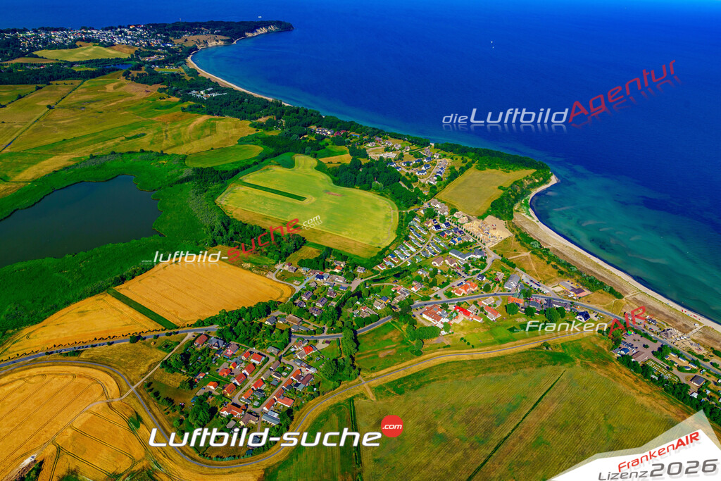 Die Luftbildaufnahme Ostseebad Göhren - Rügen wurde 2018 mittels Flugzeug (keine Drohne) erstellt. Perfekte Schärfe und Druck- Auflösung- Garantiert!