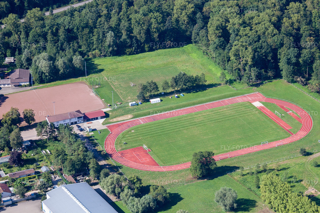 Luftbild: Sportverein Appenweier 1925 eV in Appenweier im Bundesland Baden-Württemberg in Deutschland. Foto: IMG_20720.jpg vom 31.08.2009 durch Werner Riehm/FLY-FOTO.de