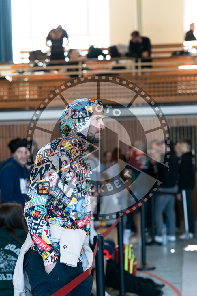 20250329PBB3990 | Fighters compete during the International Luta Livre (ILLCS) Germany IX Spring 2025 Competition spring on March 29, 2025 in Hannover, Germany.© Chiara Dazi