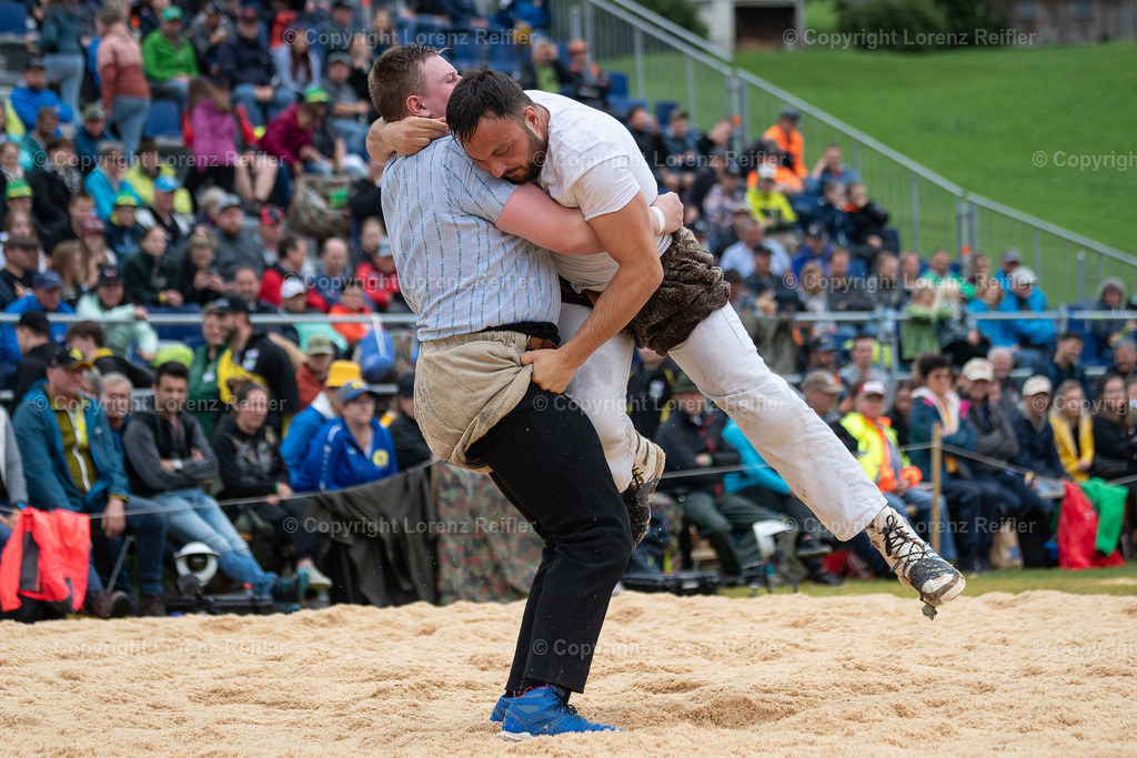 Schwingen -  Appenzeller Kantonal Schwingfest 2024 | Hundwil, 7.7.24, Schwingen - Appenzeller Kantonal Schwingfest.