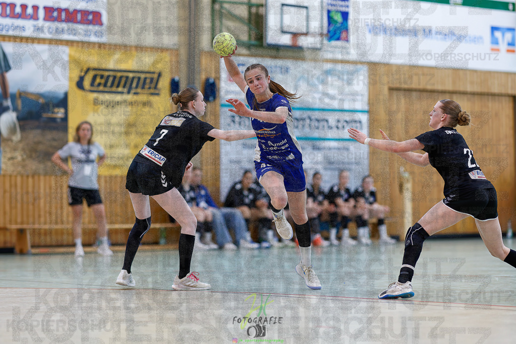 Quali-Turnier JBL wJA; DJK SF Budenheim - TuS Steißlingen | Quali-Turnier JBL wJA; DJK SF Budenheim - TuS Steißlingen am 31.05.2025 in Oberkleen (Weidig-Halle)Photo © 2025 - Jörg Heinrich - Realisiert mit Pictrs.com