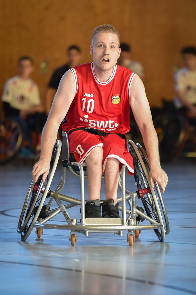 2024-10-26-0009 | RSKV Tuebingen vs. Hannover United 2, Rollstuhlbasketball, 2. Bundesliga Sued, 3. Spieltag, Saison 2024/2025, 26.10.2024, Foto: Ralph Kunze - Realisiert mit Pictrs.com