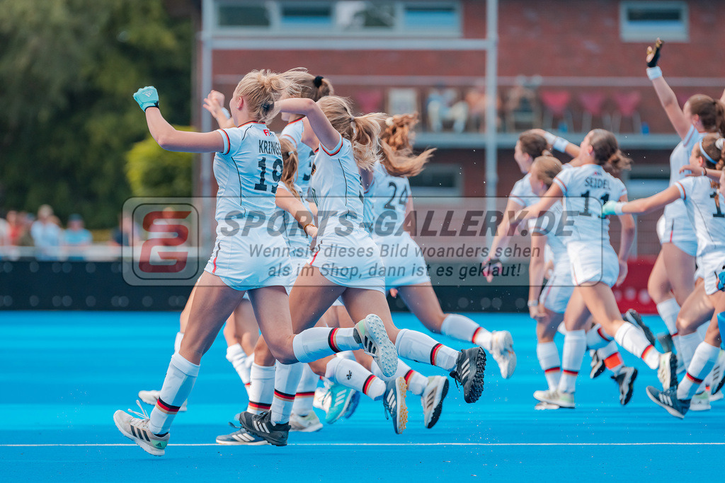 HK_20230716_103138 | Euro Hockey WU18 Girls Finale Belgium vs Germany Championship Girls &amp; Boys am 16.7.2023 CHTC , Krefeld ,
