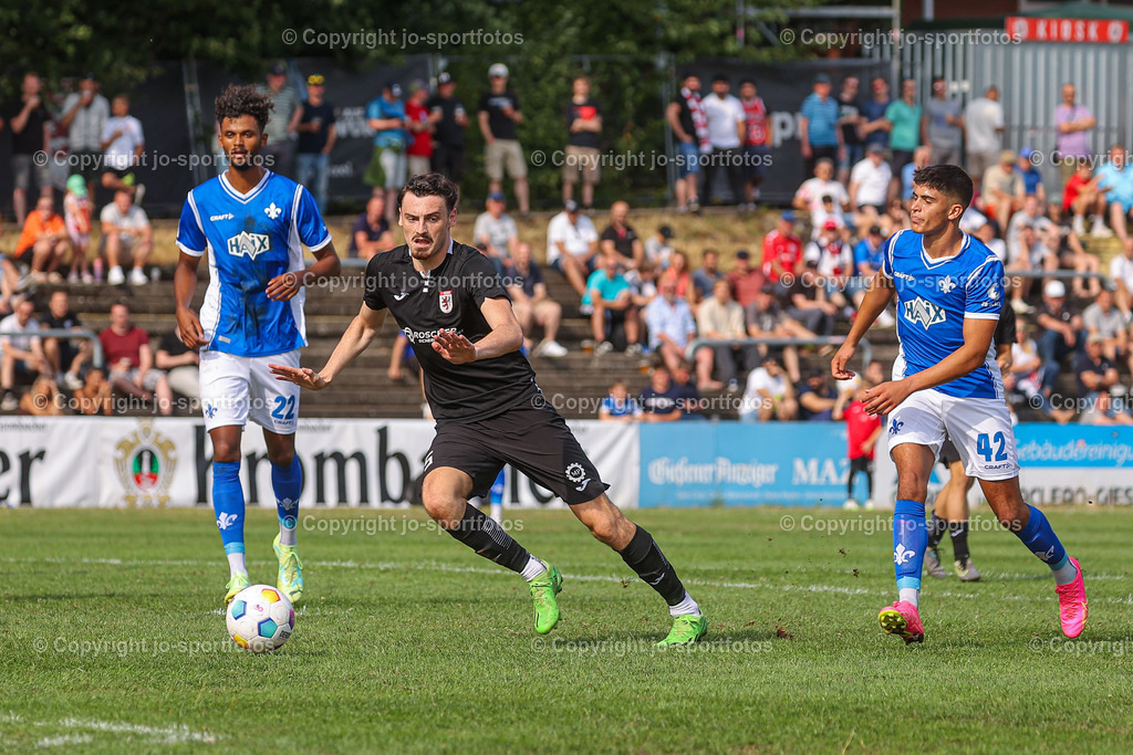Giessen_Darmstadt (346) | 16.07.2023; Testspiel; Waldstadion Gießen; FC Gießen - SV Darmstadt 98; Ergebnis: 2:0 (0:0)