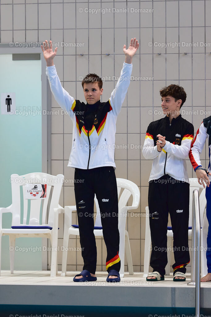 International Youth Diving Meet 2026 | Day 5 of 5 | International Youth Diving Meet 2026| Day 5 of 5 | 26.04.2026 | Youth diving competition featuring 1m and 3m springboard and platform at the Schwimmsportkomplex Freiberger Platz in Dresden.@ Domazer Photography - Realisiert mit Pictrs.com