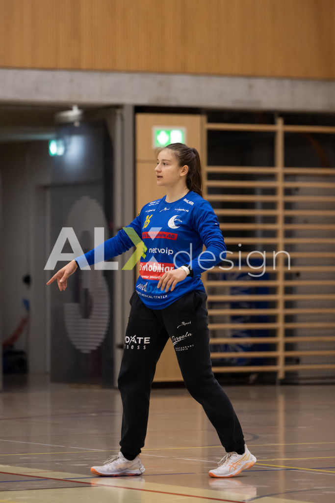 Handball I Frauen I Saison 2025-2026 I Handball Swiss Premium League 1 | Women I Round 5 I  Yellow Winterthur - GC Amicitia Zürich I 15.03.2026 | 16 Micaela Stüdemann von Ehrenstein (CH) (Yellow Winterthur) – Torhüterin - Realisiert mit Pictrs.com