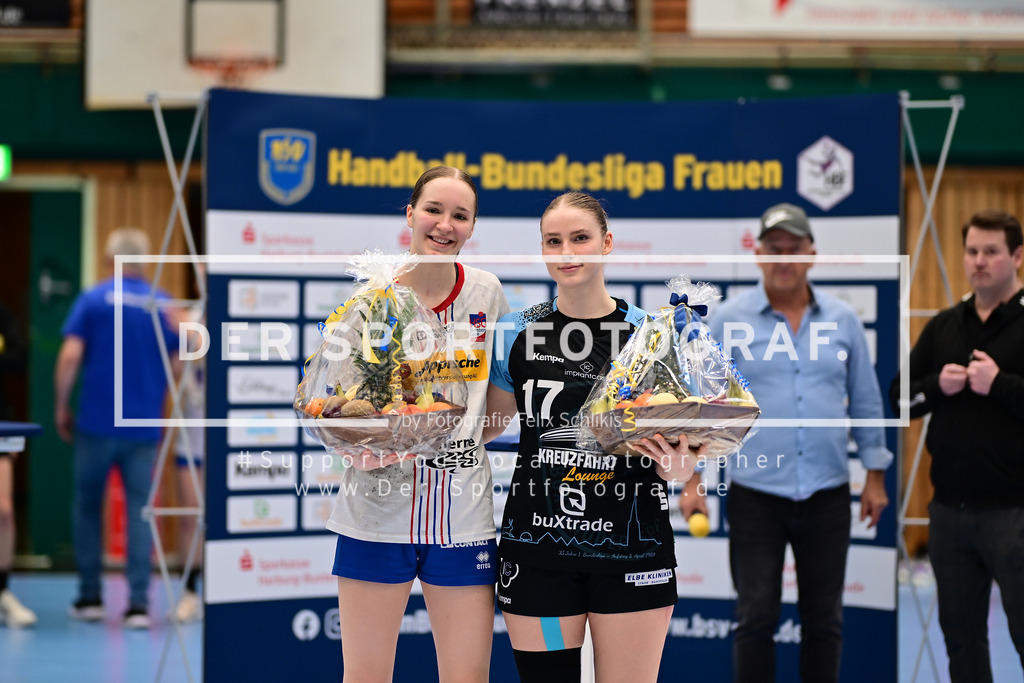 Handball I Frauen I Saison 2024-2025 I 1. HBF I 19. Spieltag I Buxtehuder SV - HSG Blomberg-Lippe I 26005 | Der Sportfotograf. - Realisiert mit Pictrs.com