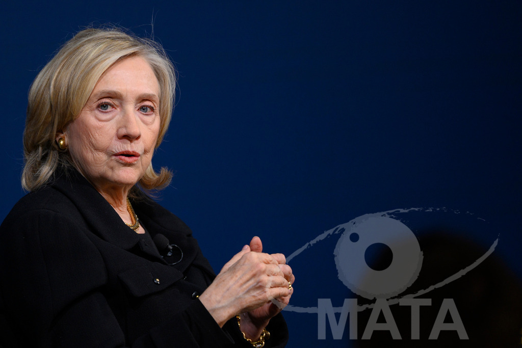 _DWI3143 | Die US-Politikerin Hillary Clinton auf der Veranstaltung Bridging Scholarship and Statecraft im Rahmen der Münchner Sicherheitskonferenz 2026. München, 13.02.2026 Bayern Deutschland  - Realisiert mit Pictrs.com