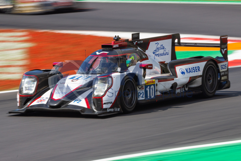 Trainproduction-20230708-0040 | MONZA,ITALY,08.Jul.23 - MOTORSPORTS - WEC, FIA World Endurance Championships, 6h of Monza, Autodromo Monza. Image shows Ryan Cullen (GBR), Gabriel Aubry (FRA) and Matthias Kaiser (LIE/Vector Sport). Photo: Trainproduction / Matthias Trinkl