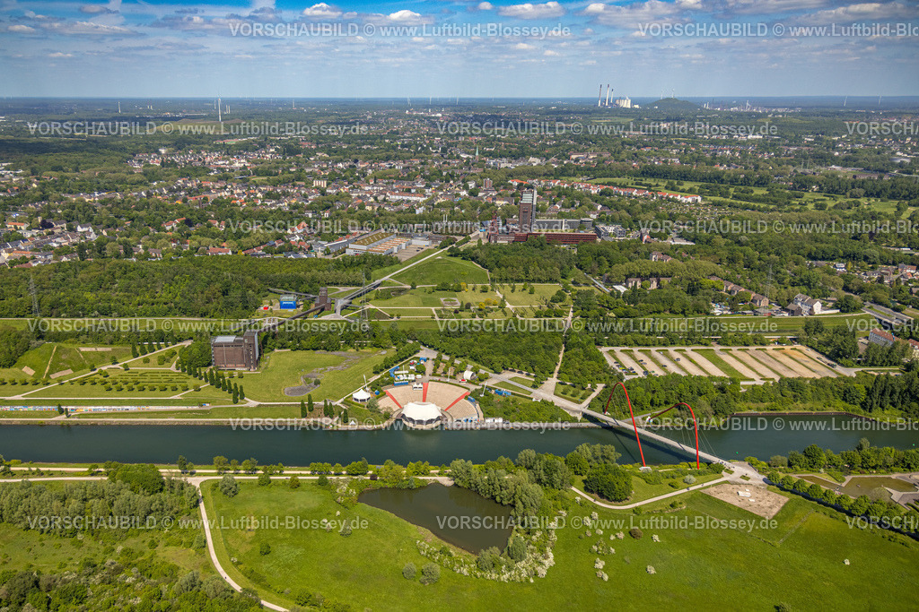 Gelsenkirchen230510915 | Luftbild, Nordsternpark, Amphitheater, Horst, Gelsenkirchen, Ruhrgebiet, Nordrhein-Westfalen, Deutschland