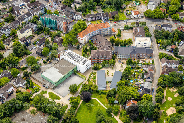 Muelheim240702916 | Luftbild, Willy-Brandt-Schule, Gesamtschule, Styrum, Mülheim an der Ruhr, Ruhrgebiet, Nordrhein-Westfalen, Deutschland