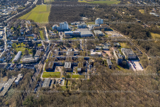 Dortmund250300599 | Luftbild, Bfw Berufsförderungswerk Dortmund und Paul-Ehrlich-Berufskolleg, Rombergpark-Lücklemberg, Dortmund, Ruhrgebiet, Nordrhein-Westfalen, Deutschland