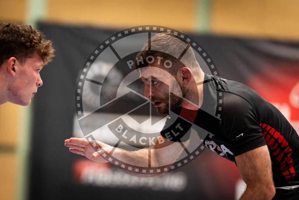 20250906PBB0112 | Fighters compete during the ADCC European Trials  competition in Warsaw, Poland, on September 6, 2025.
