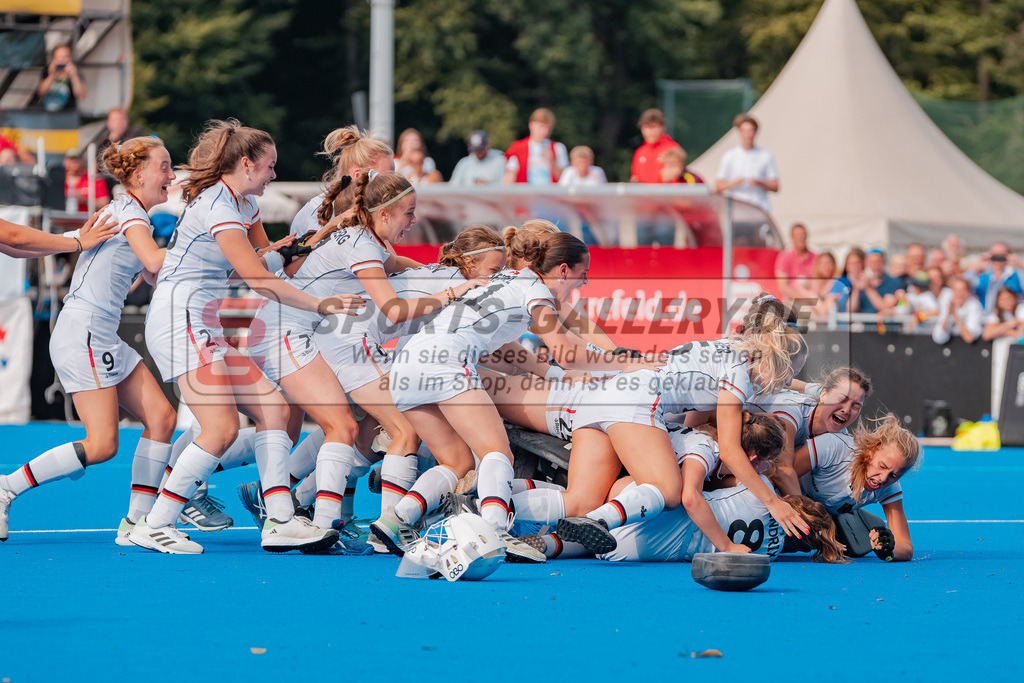 HK_20230716_103107 | Euro Hockey WU18 Girls Finale Belgium vs Germany Championship Girls & Boys am 16.7.2023 CHTC , Krefeld ,