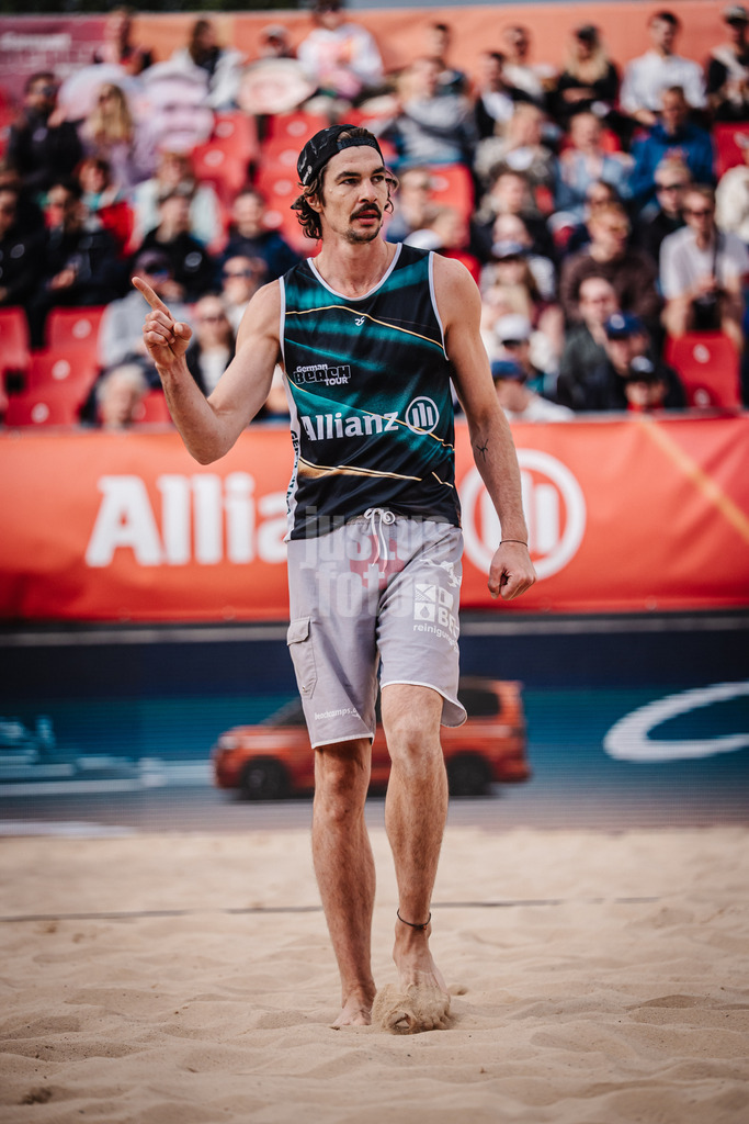 Beachvolleyball | Männer | Allianz German Beach Tour 2025 | Tourstop Berlin | 23.08.2025 | Jannik Kühlborn