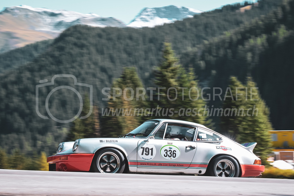 21. Arosa ClassicCar 2025 - 6. =September= 2025 | George Wetter aus Herisau (SUI) in einem 911 RSR 2, 91 Porsche aus dem Jahre 1976 mit Startnummer 336 am Arosa ClassicCar 2025 in der Kategorie Sport Trophy..@arosaclassiccar, @arosa.official, #arosaclassiccar, #arosa, #76curves, #classiccarBild: Sportfotografie Markus Aeschimann | www.markus-aeschimann.ch - Realisiert mit Pictrs.com
