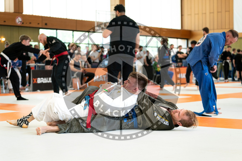 20230624PBB_1001 | Athletes compete during the Grappling Industries BJJ Competition in the Siemensstadt sport club in Berlin, Germany, on June 24, 2023.