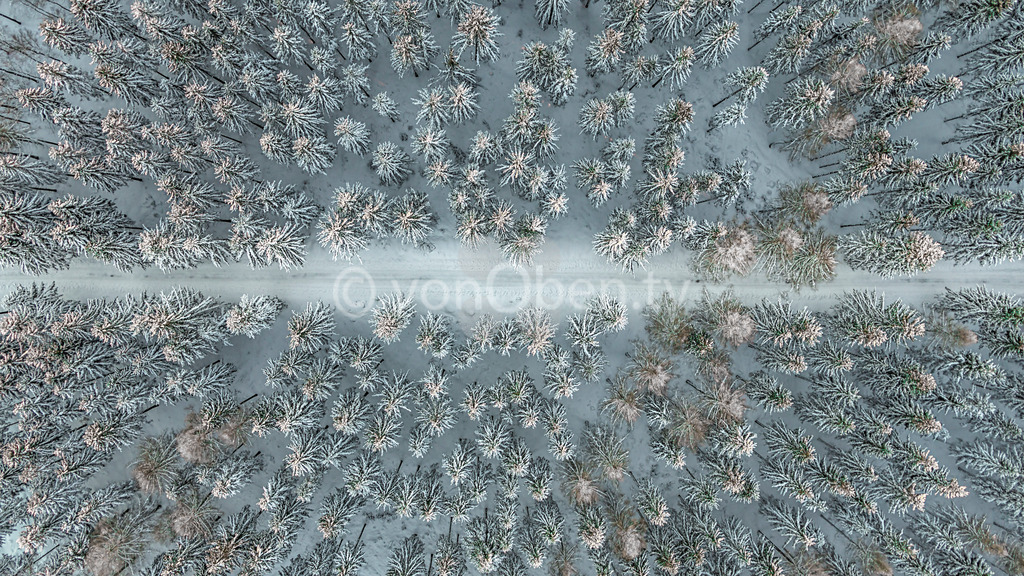 Winterwald bei Kehlbach | Luftbilder, Drohnenbilder, Oberfranken, Bayern, Kronach, Lichtenfels, Kulmbach, Thüringen, Frankenwald, Thüringerwald - Realisiert mit Pictrs.com