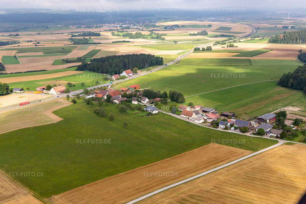 Luftbild: Hochwald in Rottweil im Bundesland Baden-Württemberg in Deutschland. Foto: IMG_128682.jpg vom 27.08.2021 durch Werner Riehm/FLY-FOTO.de