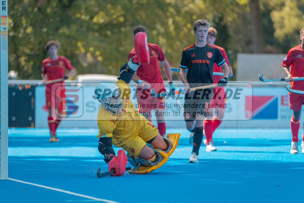 HK_20230711_101227 | Euro Hockey MU18 Spain vs Netherlands Championship Girls &amp; Boys am 11.7.2023 CHTC , Krefeld ,
