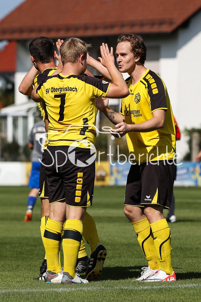 BC Aichach II - SV Obergriesbach | Jubel nach 0-2