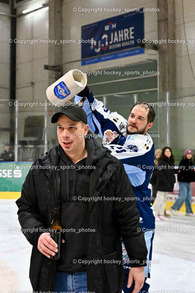 ESC Steindorf vs. EHC Althofen 8.3.2024 | ESC Steindorf vs. EHC Althofen 8.3.2024, ESC Steindorf vs. EHC Althofen Meisterfeier am 08.03.2024 in Steindorf (Ossiachersee Halle), Austria, (Photo by Bernd Stefan)
