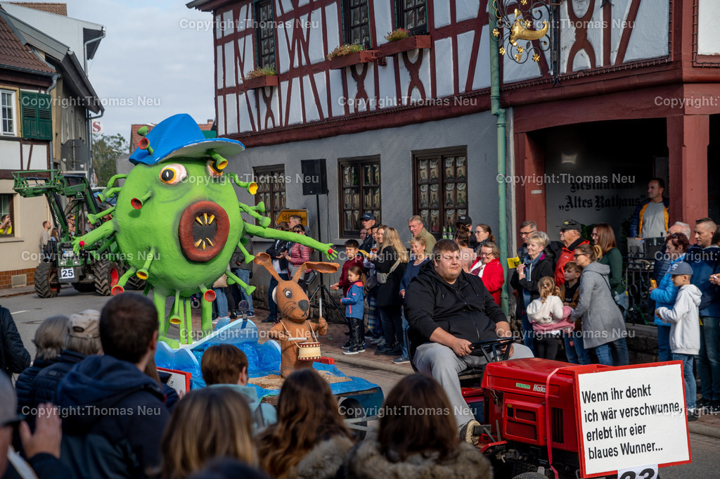 DSC_2959 | ble, Einhausen Giggelkerwe, Kerweumzug, Corona Thema Gruppe Adi,, Bild: Thomas Neu