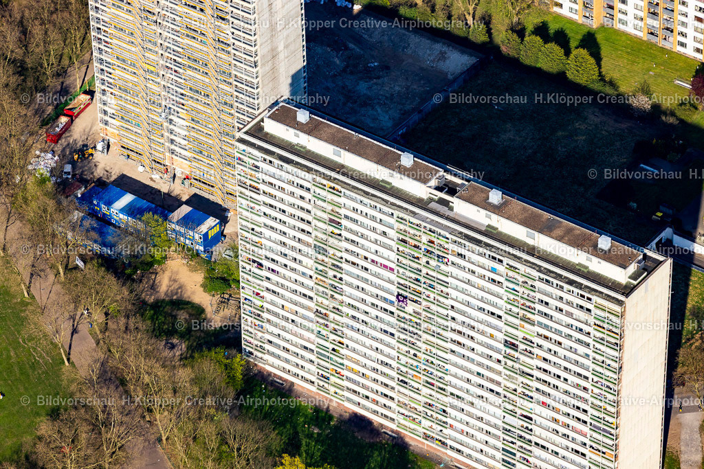Luftbilder Duisburg-9044 | Luftaufnahme Duisburg Hochhaus- Ensemble - Realisiert mit Pictrs.com