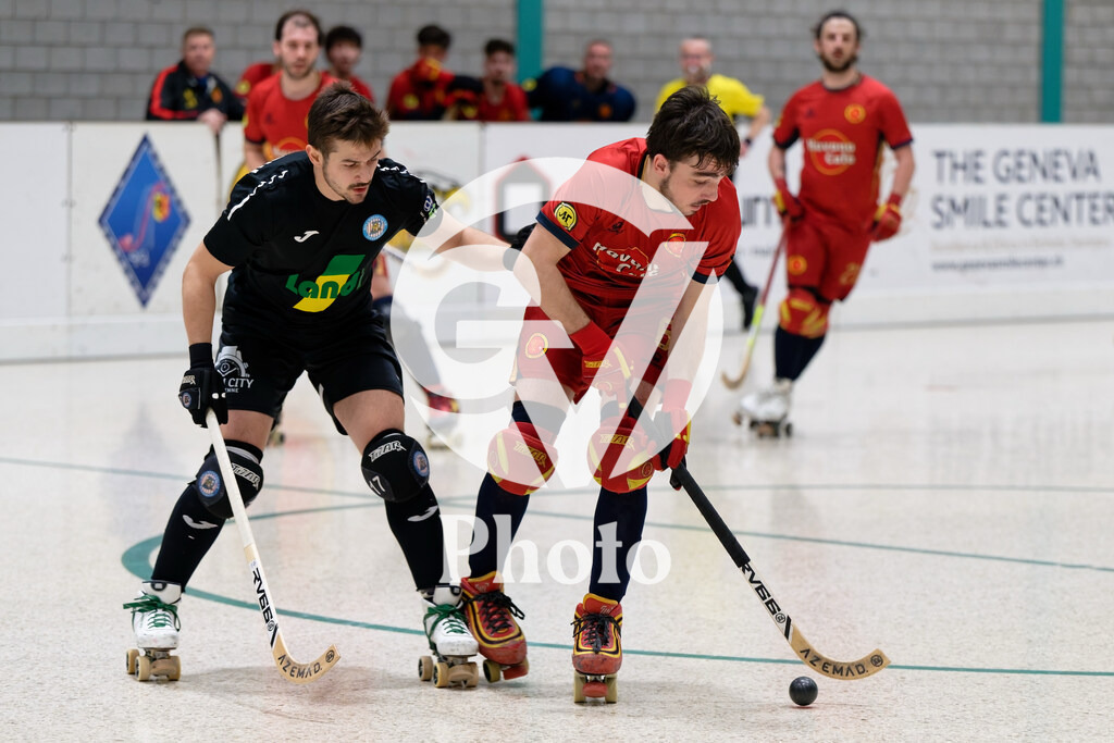 LNA  - Geneve RHC v RHC Diessbach  |  during the LNA  match between Geneve RHC and RHC Diessbach  at Centre sportif de la queue d'arve in Geneve, Switzerland