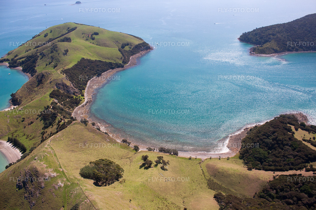 Aerial view: View of the town in Whanganui Island in the state Waikato, New Zealand.Photo: IMG_55715.jpg taken on 01/12/2013 by Werner Riehm/FLY-FOTO.comResolution of the original: 4752 x 3168 px