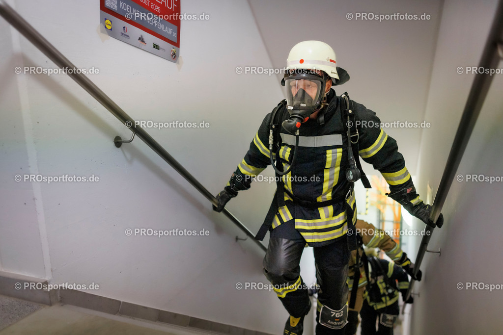 KölnTurm Treppenlauf; Köln, 03.08.2025 | Impressionen vom KölnTurm Treppenlauf am 03.08.2025 in Köln (Nordrhein-Westfalen). 