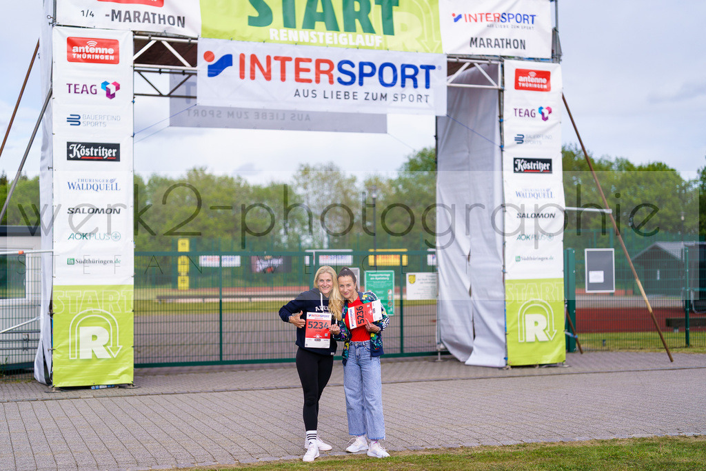 Rennsteiglauf Marathon 2025 | Marathon von Neuhaus/Rwg. nach Schmiedefeld/Rstg. am 17. Mai 2025