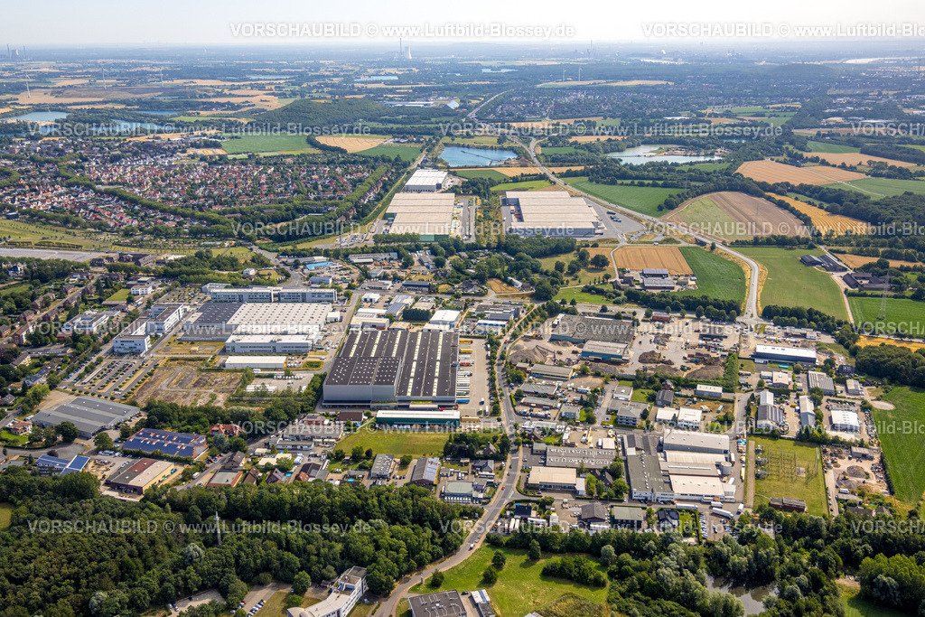 Kamp-Lintfort230707052 | Luftbild, Logport IV Logistikzentrum, POCO Importlager, Bohnen Logistik Neubau am Vinnmannsweg, Lintfort, Kamp-Lintfort, Ruhrgebiet, Nordrhein-Westfalen, Deutschland