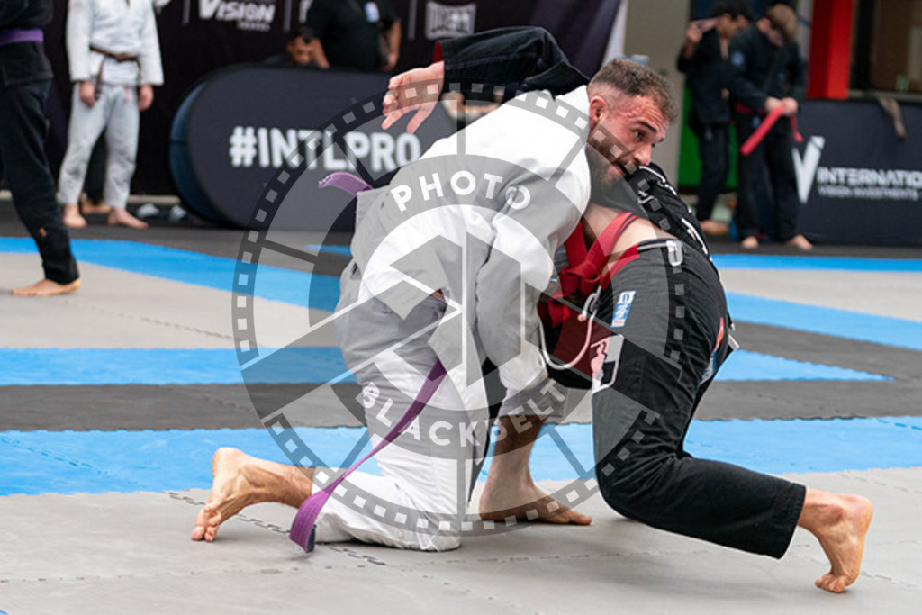 20230826PBB52619 | Fighters compete during the AJP INTLPRO BJJ and grappling competition in Hamburg, Germany, on August 26 2023.
