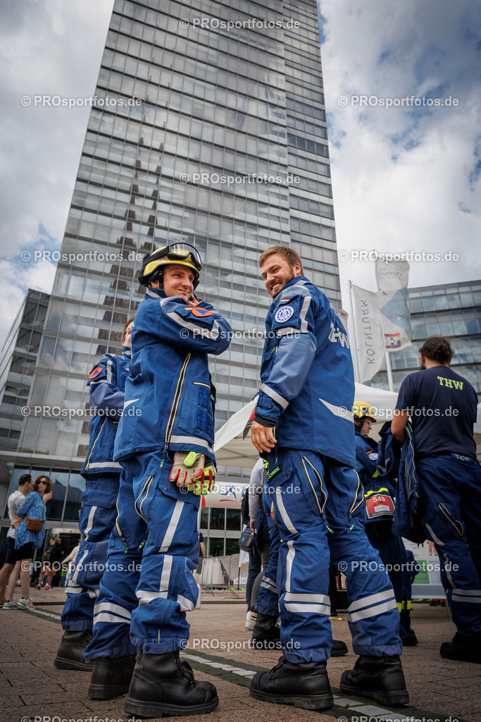 KölnTurm Treppenlauf; Köln, 03.08.2025 | Impressionen vom KölnTurm Treppenlauf am 03.08.2025 in Köln (Nordrhein-Westfalen). 