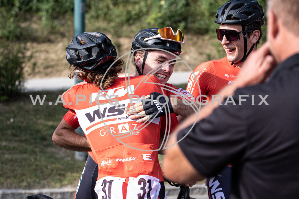 Roadcycling Nationals 2020 | Mattersburg, AUSTRIA,23.AUG.20 - Roadcycling Nationals 2020 - Image shows Valentin Götzinger (WSA) and Daniel Auer (WSA)
Photo: SMP/Andreas Willdoner