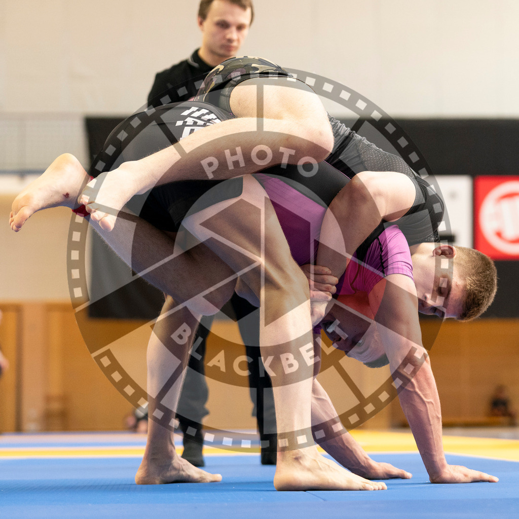 20240316PBB0864 | Athletes compete during the ADCC Eastern European Open grappling Competition in Poznan, Poland, on March 16, 2024.