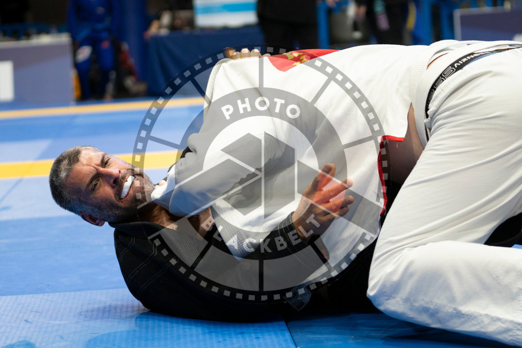 20240119PBB3804 | Fighters compete during the IBJJF European Championship in Paris, France, on January 19, 2024.