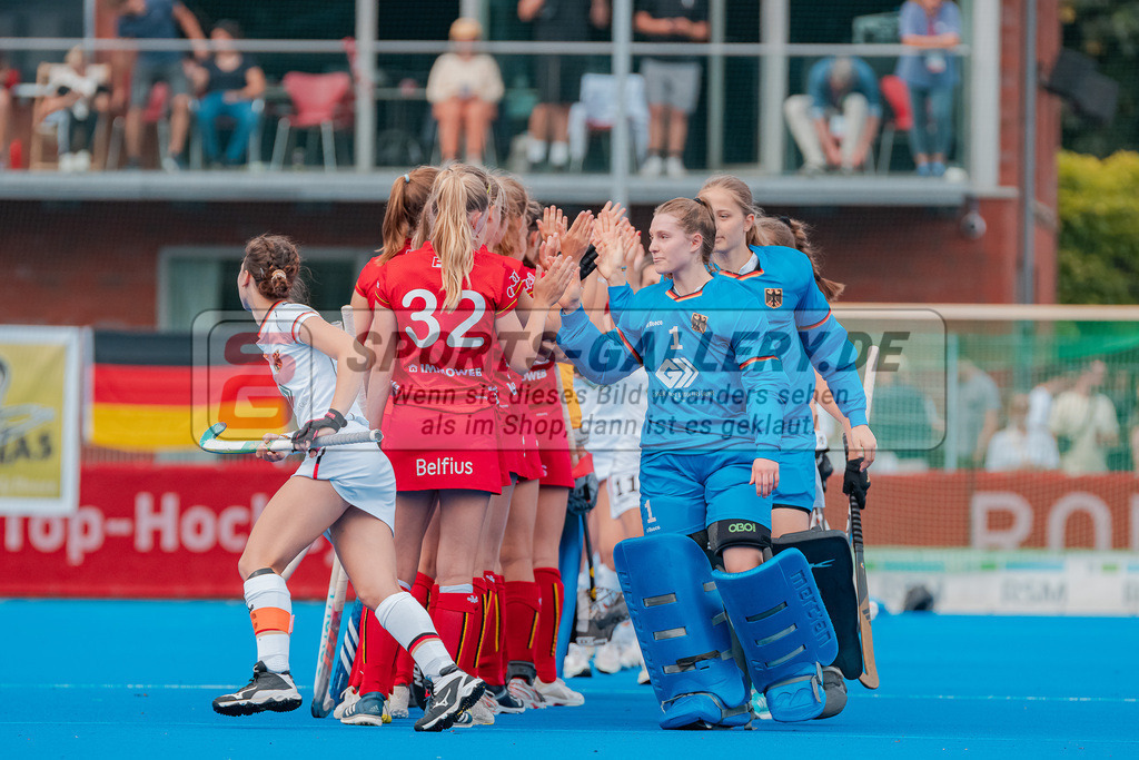 HK_20230716_102941 | Euro Hockey WU18 Girls Finale Belgium vs Germany Championship Girls & Boys am 16.7.2023 CHTC , Krefeld ,