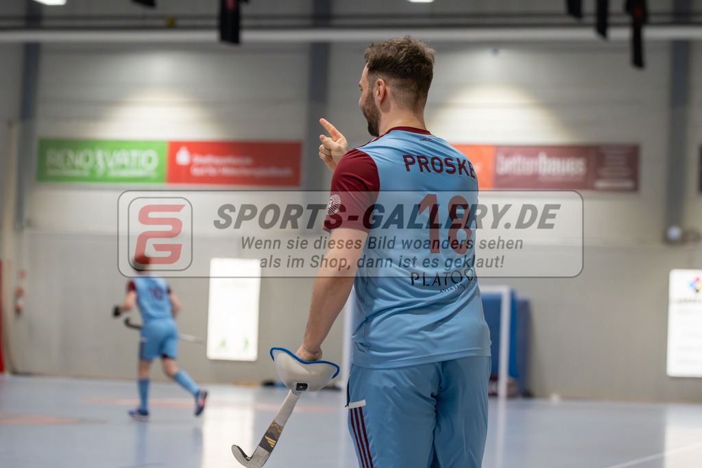 SFE_20260131_0084 | Mönchengladbach, Deutschland, 31.01.26: Hallenhockey 1. Bundesliga Herren Playoff zwischen Crefelder HTC - UHC Hamburg im GHTC Halle am 31.01.2026 in Mönchengladbach, Deutschland. (Foto von Stephan Fehrmann)Mönchengladbach, Germany, 31.01.26: Hallenhockey 1. Bundesliga Herren Playoff between Crefelder HTC - UHC Hamburg in GHTC Halle at 31.01.2026 in Mönchengladbach, Deutschland. (Foto from Stephan Fehrmann)