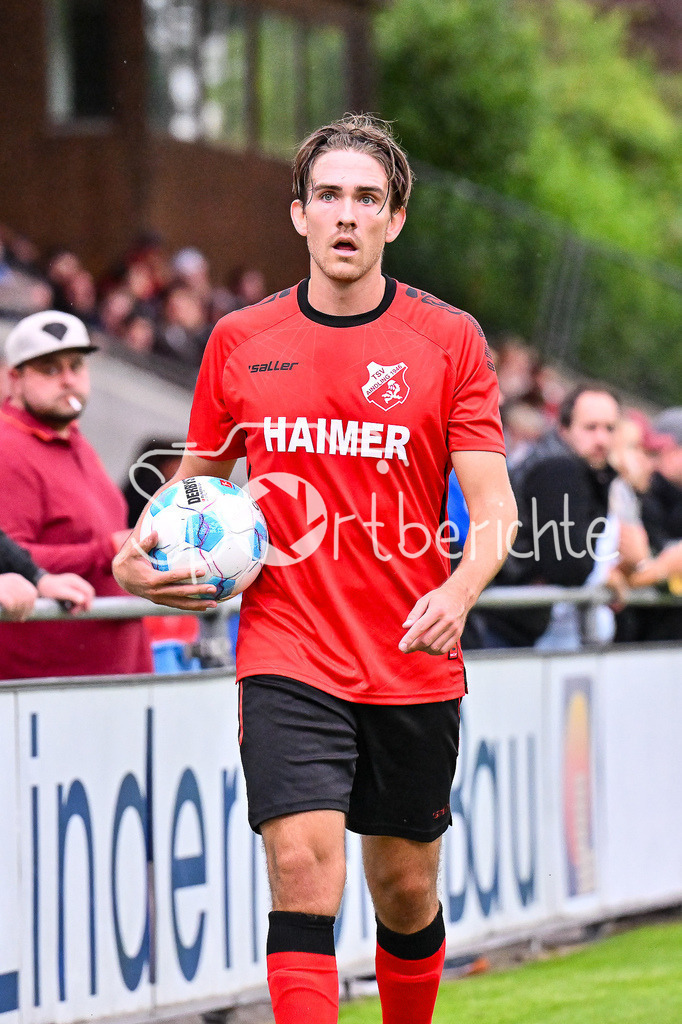 TSV Aindling - FV Illertissen | im Bild Marco RUPPENSTEIN (Aindling 6) / Einzelfoto / Freisteller / Verbandspokal Bayern: TSV Aindling - FV Illertissen, TSV Aindling Hauptplatz am 05.08.2025