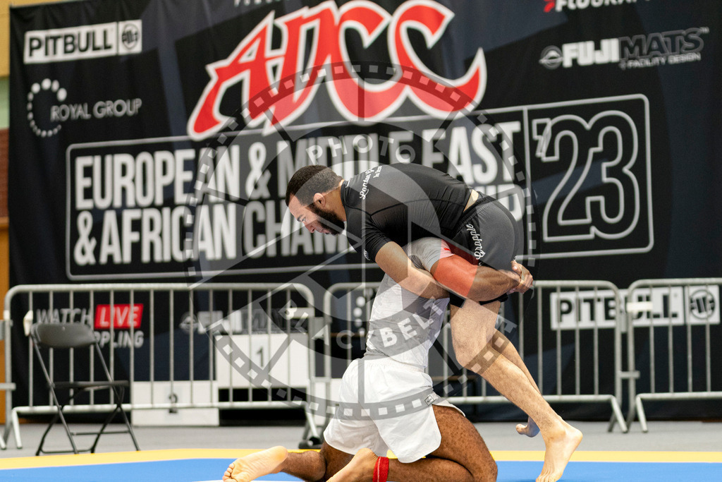 20230916PBB1328 | Fighters compete during the grappling tournement ADCC Trials (European, Middle East and African Championship) in Warsaw, Poland, on September 16, 2023.