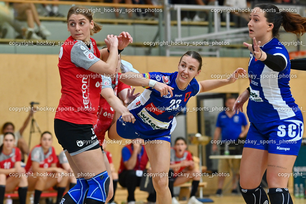 SC Ferlach Damen vs. WAT Atzgersdorf 3.9.2022 | #8 Kolundzic Hena, #23 Prevendar Dorotea, #71 Voncina Luna