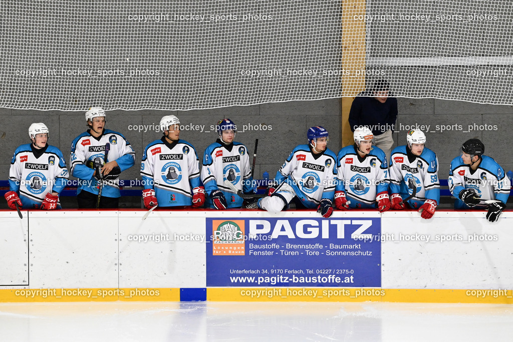 Sunshine Hockey League Spieltag 4. | Spielerbank Lendhafen Seelöwen, Sunshine Hockey League Spieltag 4., Sunshine Hockey League Spieltag 4. am 27.06.2025 in Ferlach (Eishalle Ferlach ), Austria, (Photo by Bernd Stefan)
