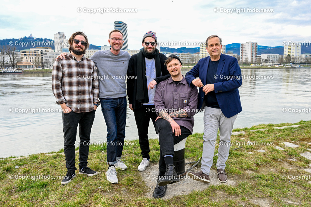 Lido Sounds Festival Linz 2023_ Orgateam_ 23.03.2023-16 | 23.03.2023, Linz, AUT, Brucknerhaus, Donaulaende, im Bild Lido Sounds Festival Linz 2023, Orgateam