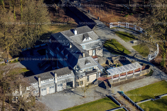 Hagen250302763 | Luftbild, Hohenhof - Jugendstil-Villa des Osthaus-Museums, Emst, Hagen, Ruhrgebiet, Nordrhein-Westfalen, Deutschland