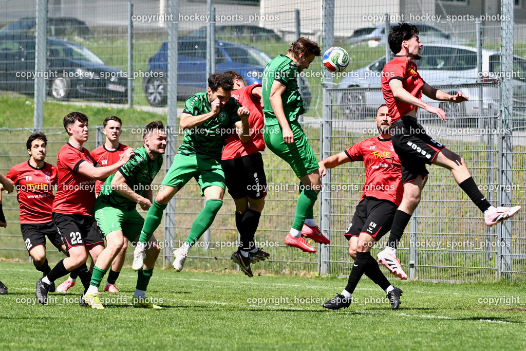 SC Landskron vs. SV Falle Maria Gail | #5 Daris Omanovic SV Maria Gail, #23 Klemen Velic SV Maria Gail, #2 David Gräfischer SC Landskron, #11 Sebastian Bauer SC Landskron, #4 Ingo Mailänder SC Landskron, #22 Lukas Novak SV Maria Gail, #12 Martin Krampl SV Maria Gail, SC Landskron vs. SV Falle Maria Gail, SC Landskron vs. SV Falle Maria Gail am 17.05.2026 in Villach (Sportanlage Landskron), Austria, (Photo by Bernd Stefan)