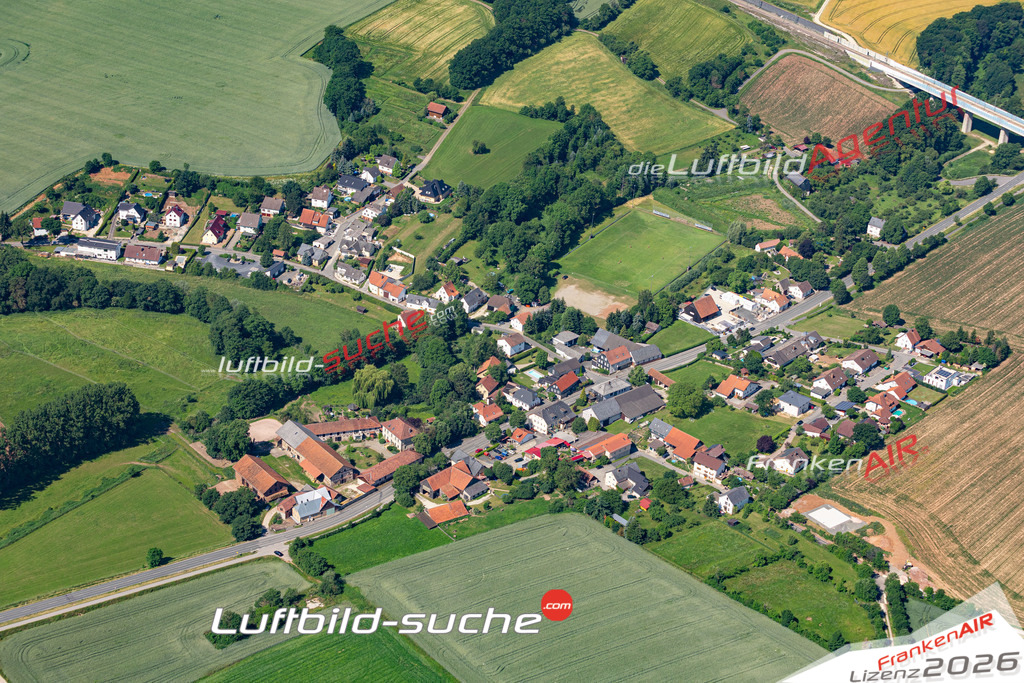 Die Luftbildaufnahme Obersiemau -  wurde 2019 mittels Flugzeug (keine Drohne) erstellt. Perfekte Schärfe und Druck- Ergebnisse- Garantiert!