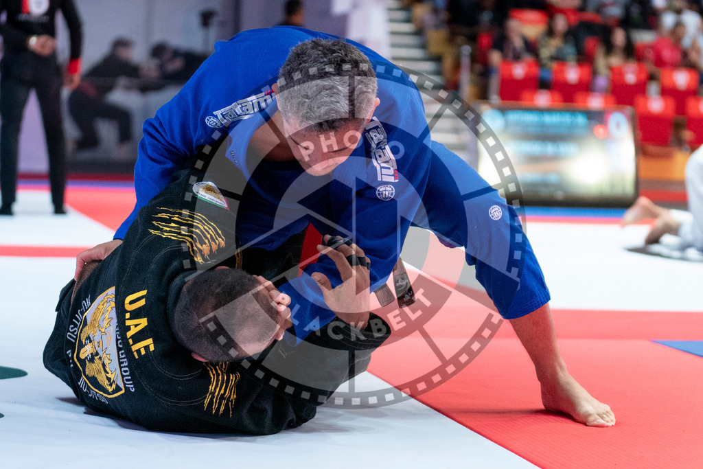 20231107PBB5112 | Fighters compete during the AJP World Master Championship in the Mubadala Arena in Abu Dhabi, Arab United Emirates, on November 7, 2023.